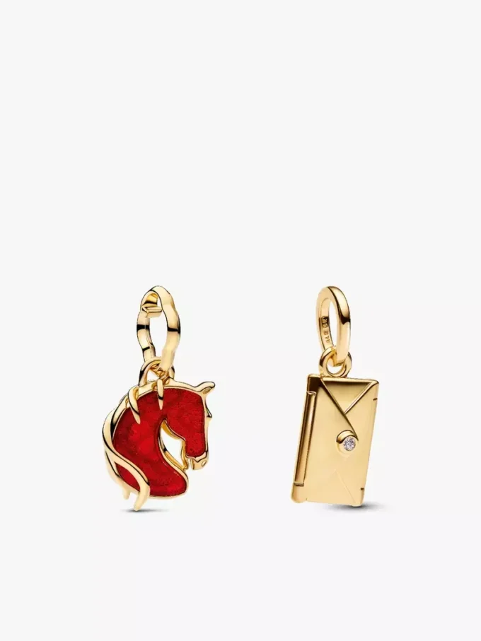 Charm-Duo zum Mondneujahr des Pferdes, 2er-Set Charm-Duo zum Mondneujahr des Pferdes, 2er-Set