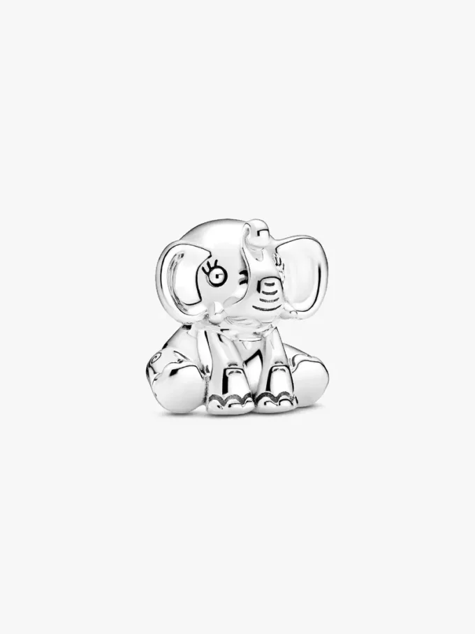 Charm „Ellie, die Elefantin“ aus Sterlingsilber Charm „Ellie, die Elefantin“ aus Sterlingsilber