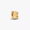 Charm-Halskette mit Buchstabe B, 2er-Set