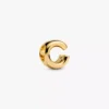 Buchstabe C Alphabet-Charm, 14 Karat vergoldet Buchstabe C Alphabet-Charm, 14 Karat vergoldet
