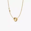 Charm-Halskette mit Buchstabe O, 2er-Set Charm-Halskette mit Buchstabe O, 2er-Set