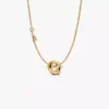 Charm-Halskette mit Buchstabe Q, 2er-Set Charm-Halskette mit Buchstabe Q, 2er-Set