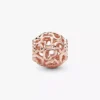 Charm „Hearts All Over“ mit 14-karätiger Roségoldbeschichtung