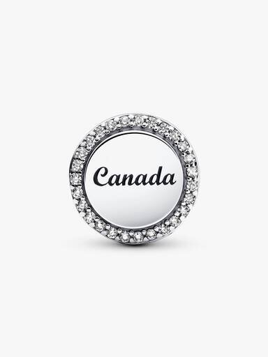 Charm mit kanadischem Ahornblatt – Sterlingsilber Charm mit kanadischem Ahornblatt – Sterlingsilber
