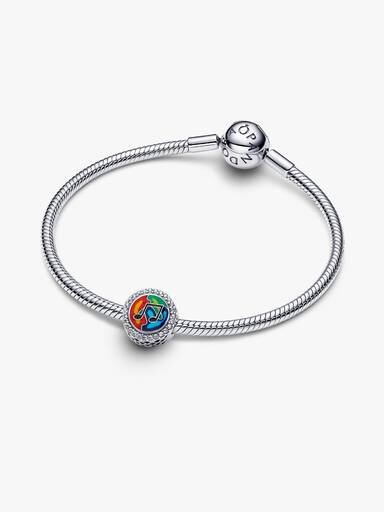 Charm mit kanadischem Ahornblatt – Sterlingsilber Charm mit kanadischem Ahornblatt – Sterlingsilber