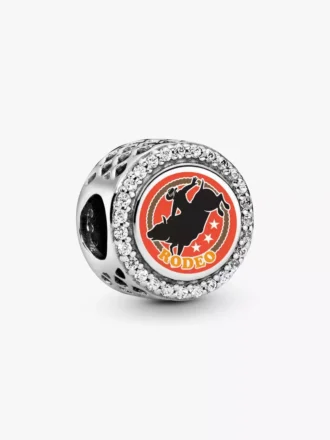 Charm „Rodeo Bucking Bull“ aus Sterlingsilber