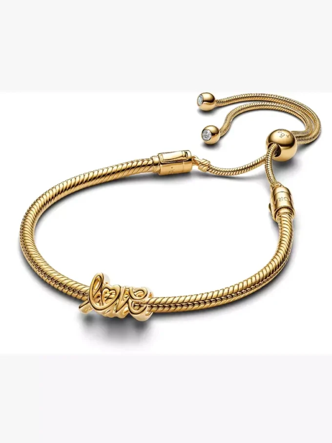 Charm-Set „Golden Love Script“ 2er-Set Charm-Set „Golden Love Script“ 2er-Set