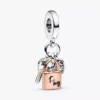 Charm-Trio „Love Lock and Key“ (3er-Set) Charm-Trio „Love Lock and Key“ (3er-Set)