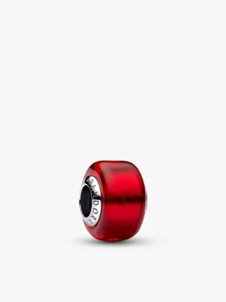 Armband-Set aus rotem Murano Glass & Feuerpferd 3er-Set