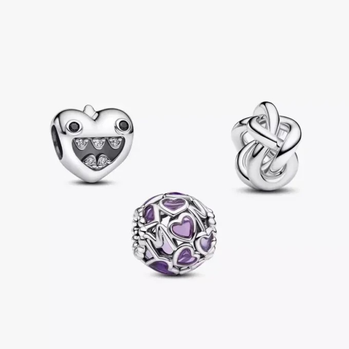 Charm-Trio „Mum of little monsters“ (3er-Set)
