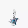 Kolibri-Dangle Charm aus Sterlingsilber Kolibri-Dangle Charm aus Sterlingsilber