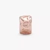 Clip Charm „Band of Hearts“ mit 14-karätiger Roségoldbeschichtung