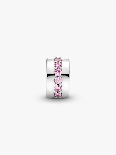 Clip Charm „Blue Sparkle“ – Sterlingsilber Clip Charm „Blue Sparkle“ – Sterlingsilber