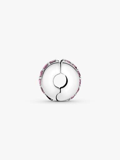 Clip Charm „Blue Sparkle“ – Sterlingsilber Clip Charm „Blue Sparkle“ – Sterlingsilber