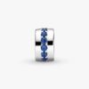 Clip Charm „Blue Sparkle“ – Sterlingsilber Clip Charm „Blue Sparkle“ – Sterlingsilber