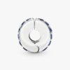 Clip Charm „Blue Sparkle“ – Sterlingsilber Clip Charm „Blue Sparkle“ – Sterlingsilber