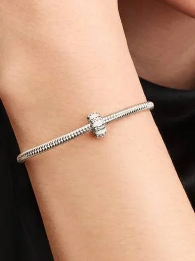 Clip Charm „Stones & Enamel“ – Sterlingsilber Clip Charm „Stones & Enamel“ – Sterlingsilber