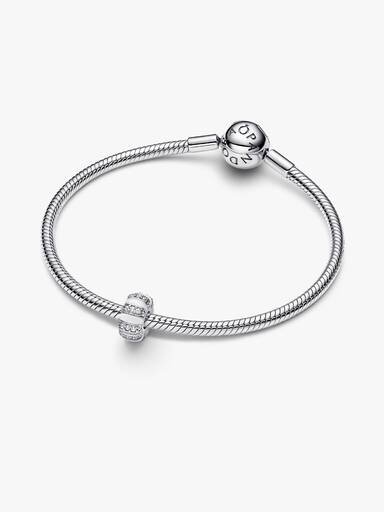 Clip Charm „Stones & Enamel“ – Sterlingsilber Clip Charm „Stones & Enamel“ – Sterlingsilber