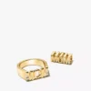 Cool Mom vergoldetes Set, 2er-Set Cool Mom vergoldetes Set, 2er-Set