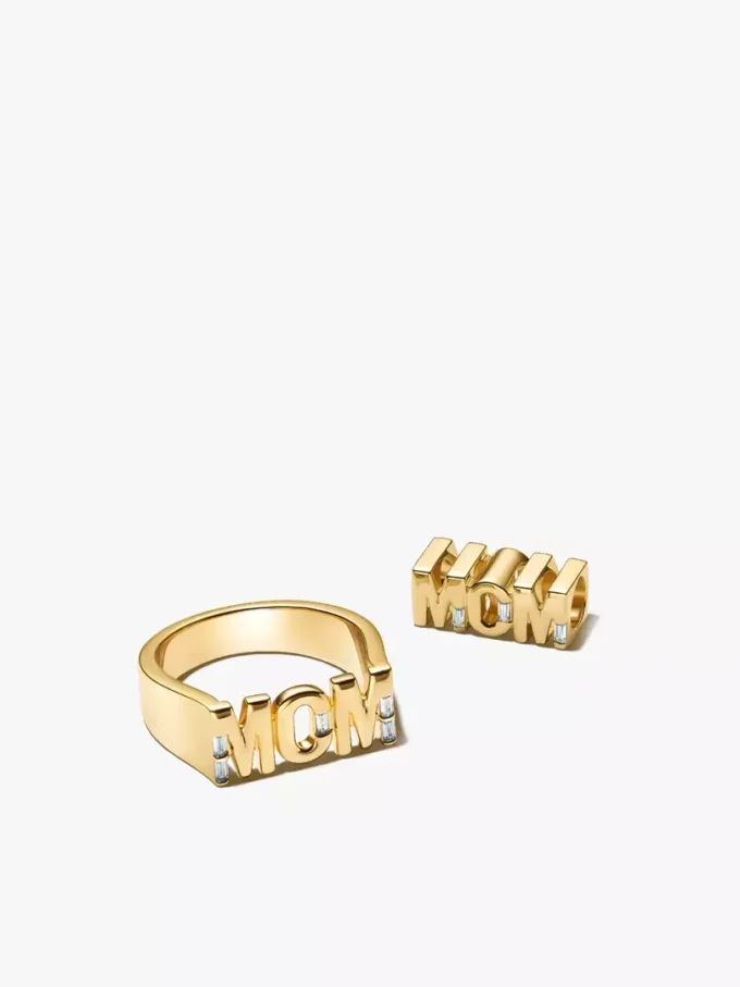 Cool Mom vergoldetes Set, 2er-Set Cool Mom vergoldetes Set, 2er-Set