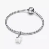 Dangle Charm „Eisbärenmutter & Junges“ aus Sterlingsilber