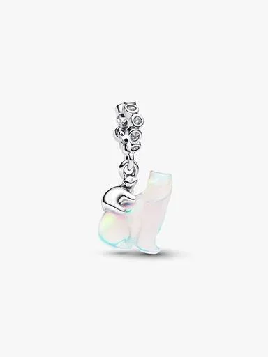 Dangle Charm „Eisbärenmutter & Junges“ – Sterlingsilber Dangle Charm „Eisbärenmutter & Junges“ – Sterlingsilber