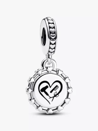 Dangle Charm „Friseur“ aus Sterlingsilber
