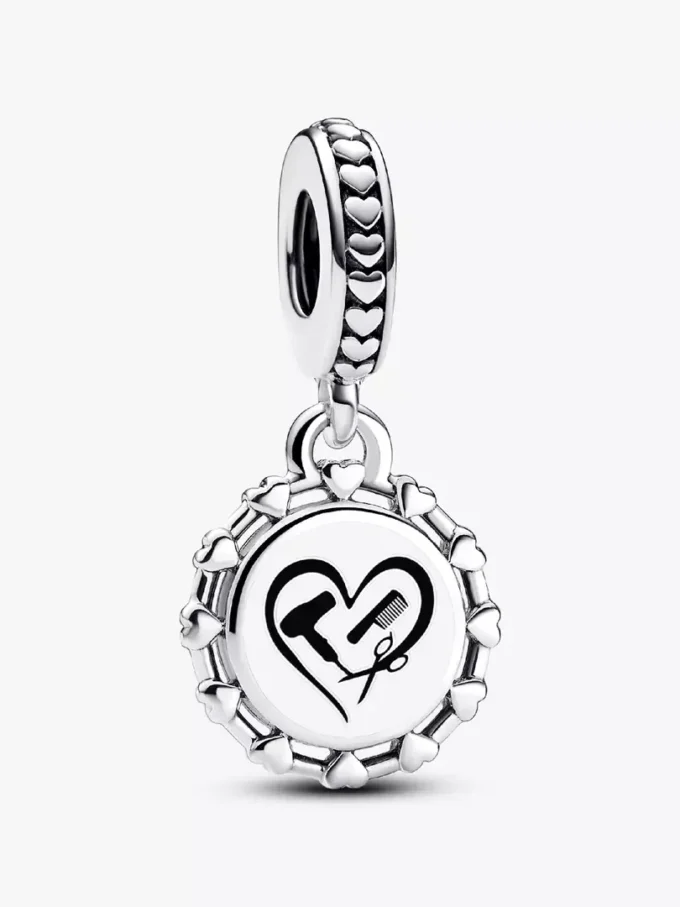 Dangle Charm „Friseur“ aus Sterlingsilber Dangle Charm „Friseur“ aus Sterlingsilber