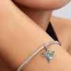 Dangle Charm „Libelle“ aus Sterlingsilber