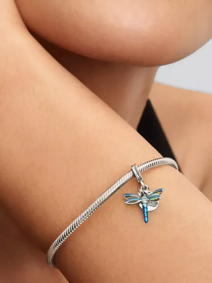 Dangle Charm „Libelle“ aus Sterlingsilber