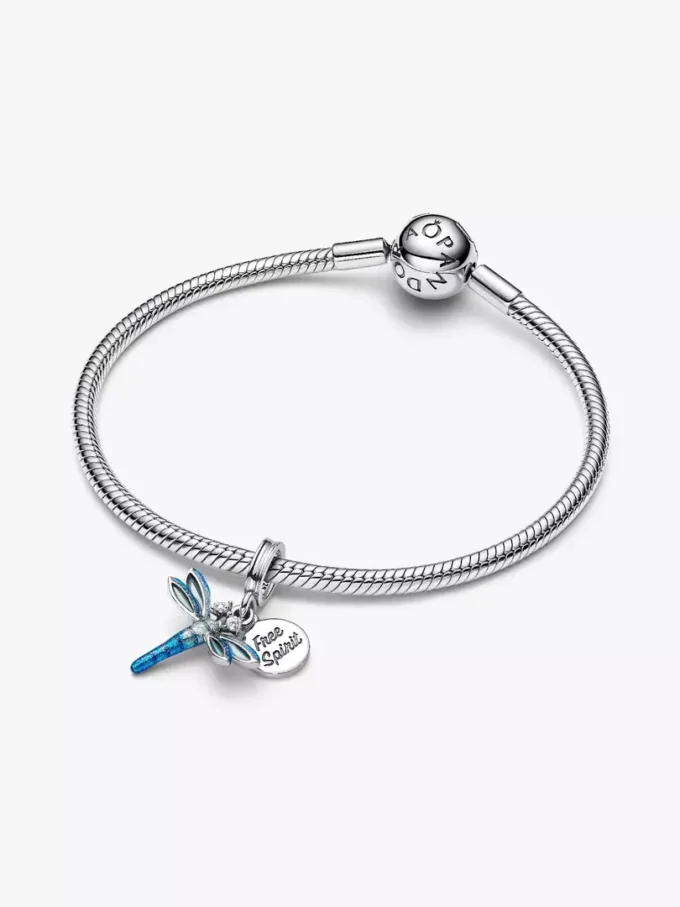 Dangle Charm „Libelle“ aus Sterlingsilber