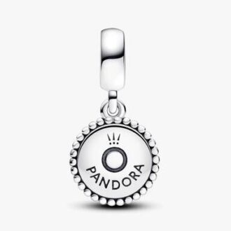 Dangle Charm mit der Karte des Staates New York