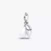 Dangle Charm mit Schneeglöckchenblüte aus Sterlingsilber Dangle Charm mit Schneeglöckchenblüte aus Sterlingsilber