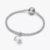 Dangle Charm mit Schneeglöckchenblüte aus Sterlingsilber Dangle Charm mit Schneeglöckchenblüte aus Sterlingsilber