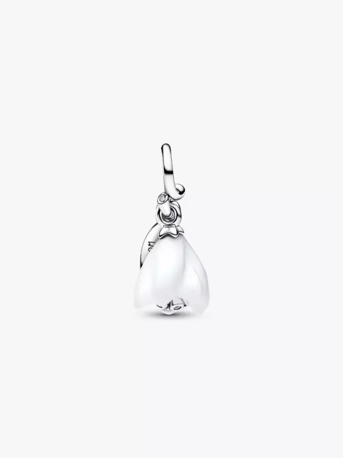 Dangle Charm mit Schneeglöckchenblüte aus Sterlingsilber Dangle Charm mit Schneeglöckchenblüte aus Sterlingsilber