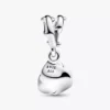 Dangle Charm „Rose in Bloom“ aus Sterlingsilber
