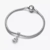 Dangle Charm „Rose in Bloom“ aus Sterlingsilber