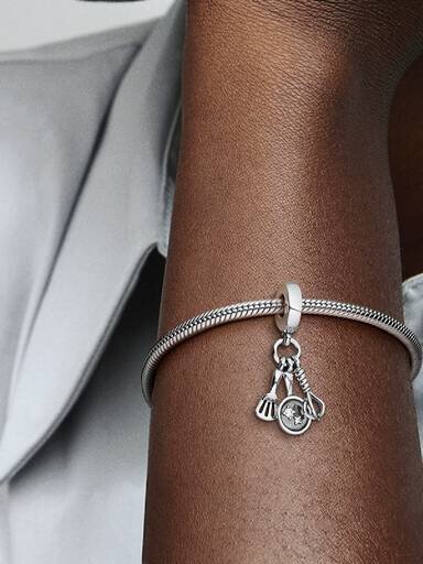 Dangle Charm „Spatel, Bratpfanne & Schneebesen“ – Sterlingsilber Dangle Charm „Spatel, Bratpfanne & Schneebesen“ – Sterlingsilber