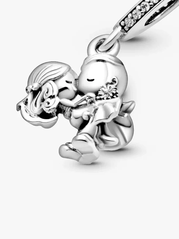 Dangle Charm „Verheiratetes Paar“ aus Sterlingsilber