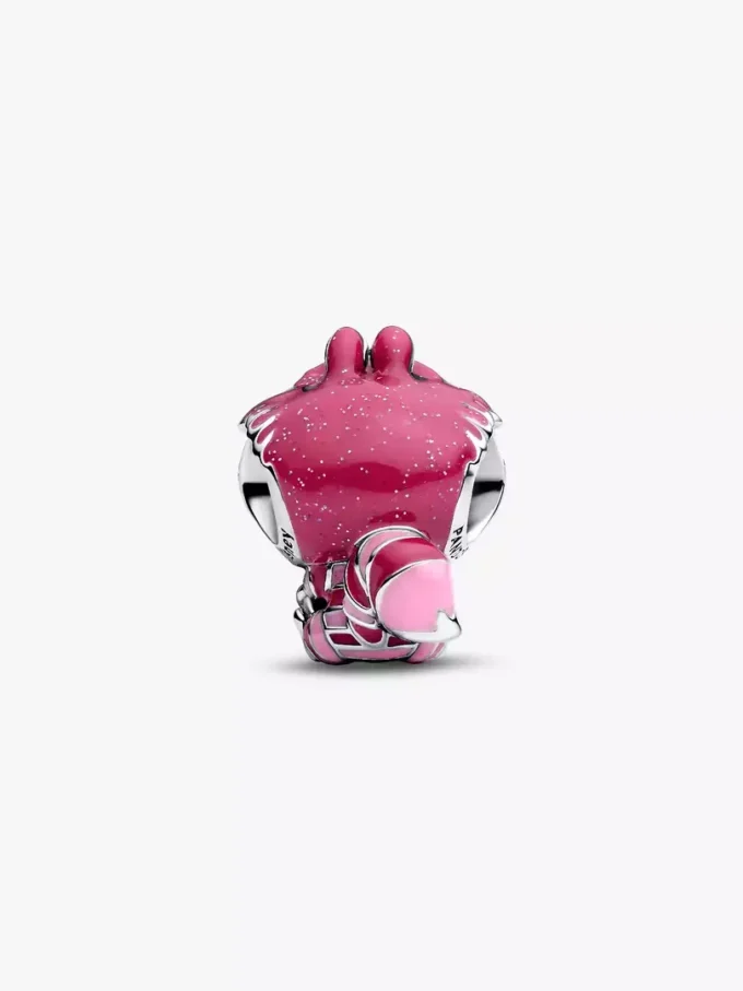 Disney Alice im Wunderland Cheshire-Katze-Charm aus Sterlingsilber