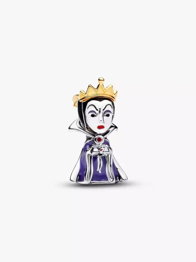 Disney-Bösewichte – Charm „Böse Königin“ aus Sterlingsilber, 14-karätig vergoldet Disney-Bösewichte – Charm „Böse Königin“ aus Sterlingsilber, 14-karätig vergoldet
