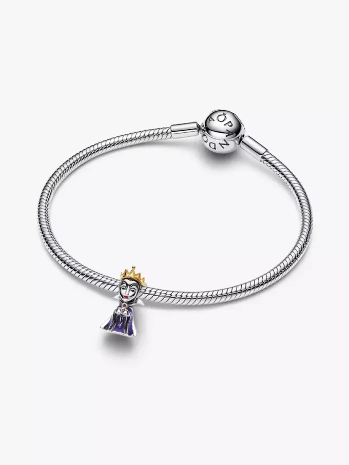 Disney-Bösewichte – Charm „Böse Königin“ aus Sterlingsilber, 14-karätig vergoldet Disney-Bösewichte – Charm „Böse Königin“ aus Sterlingsilber, 14-karätig vergoldet