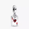 Disney-Bösewichte Herzkönigin Dangle Charm aus Sterlingsilber Disney-Bösewichte Herzkönigin Dangle Charm aus Sterlingsilber