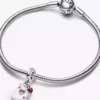 Disney-Bösewichte Herzkönigin Dangle Charm aus Sterlingsilber Disney-Bösewichte Herzkönigin Dangle Charm aus Sterlingsilber