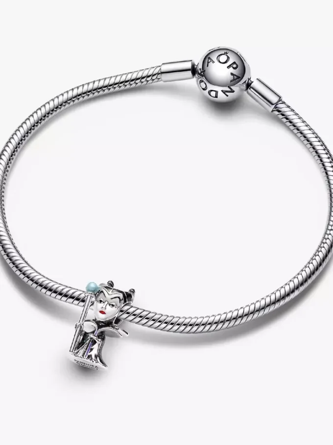 Disney-Bösewichte Maleficent Charm aus Sterlingsilber Disney-Bösewichte Maleficent Charm aus Sterlingsilber