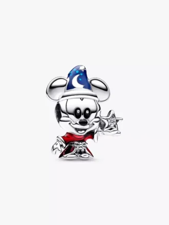 Disney-Charm „Mickey als Zauberlehrling“ aus Sterlingsilber