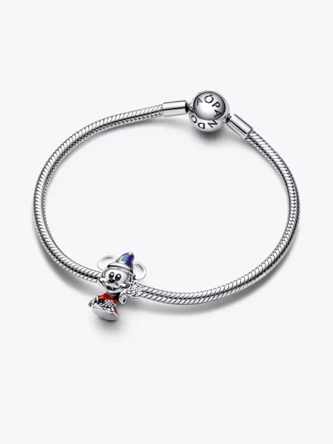 Disney-Charm „Mickey als Zauberlehrling“ aus Sterlingsilber Disney-Charm „Mickey als Zauberlehrling“ aus Sterlingsilber