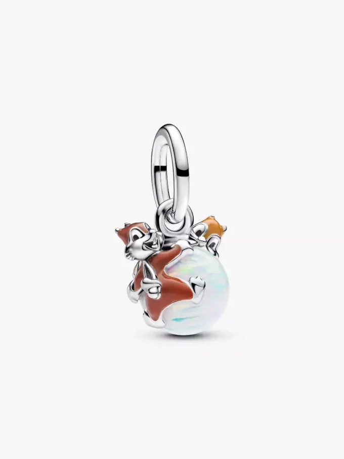 Disney Chip & Dale-Dangle Charm aus Sterlingsilber Disney Chip & Dale-Dangle Charm aus Sterlingsilber