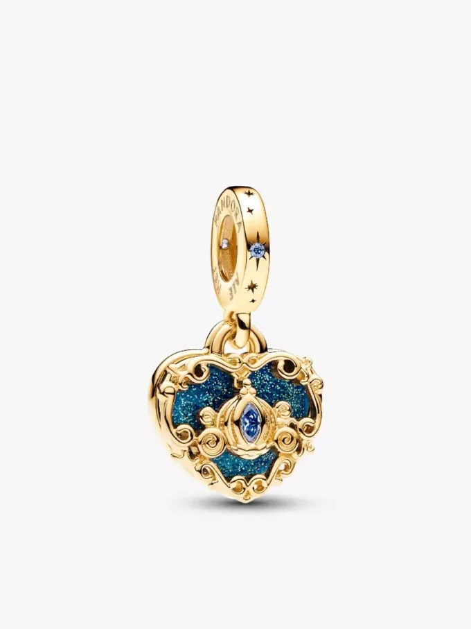 Disney Cinderella Dreifach-Charm-Armband-Set, 4er-Set Disney Cinderella Dreifach-Charm-Armband-Set, 4er-Set