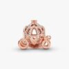 Disney Cinderella Sparkling Carriage Charm – 14 Karat Roségold-Beschichtung Disney Cinderella Sparkling Carriage Charm – 14 Karat Roségold-Beschichtung